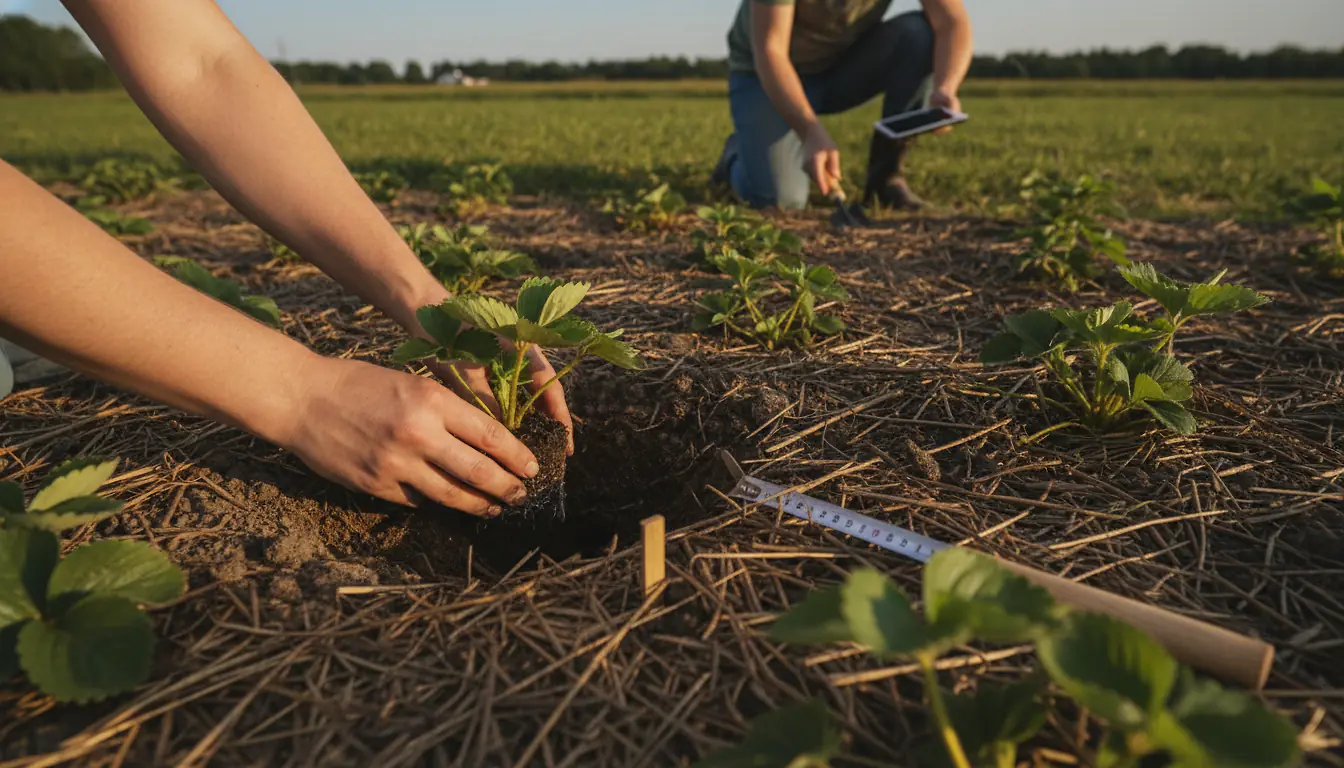 Comment planter des fraisiers correctement